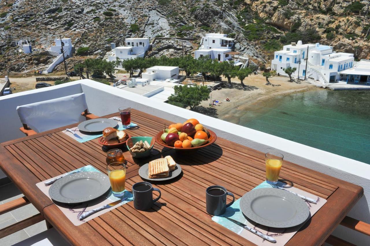 Droufakos' Home, Lux Seafront Apartment W. View Cherronisos  외부 사진