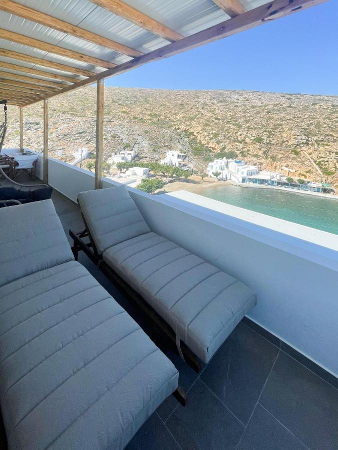 Droufakos' Home, Lux Seafront Apartment W. View Cherronisos  외부 사진