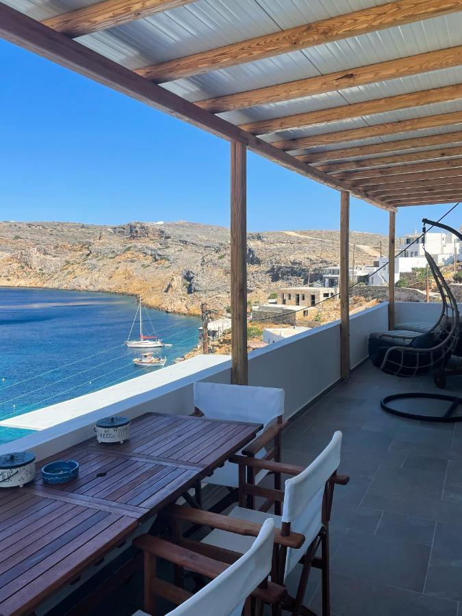 Droufakos' Home, Lux Seafront Apartment W. View Cherronisos  외부 사진
