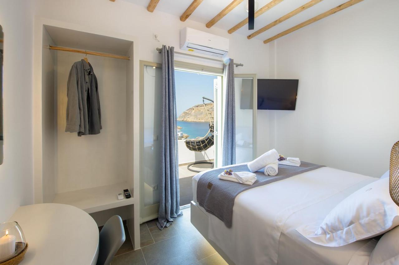 Droufakos' Home, Lux Seafront Apartment W. View Cherronisos  외부 사진
