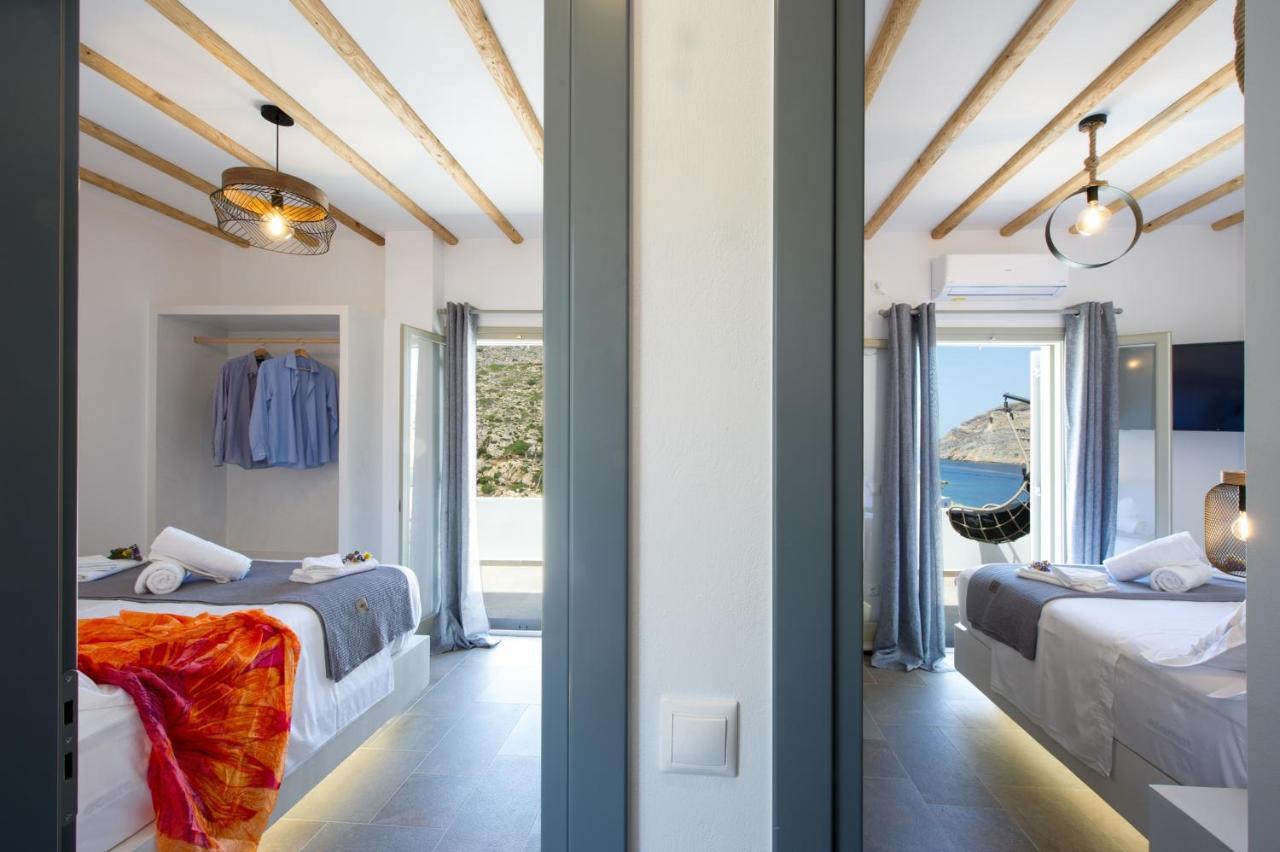 Droufakos' Home, Lux Seafront Apartment W. View Cherronisos  외부 사진